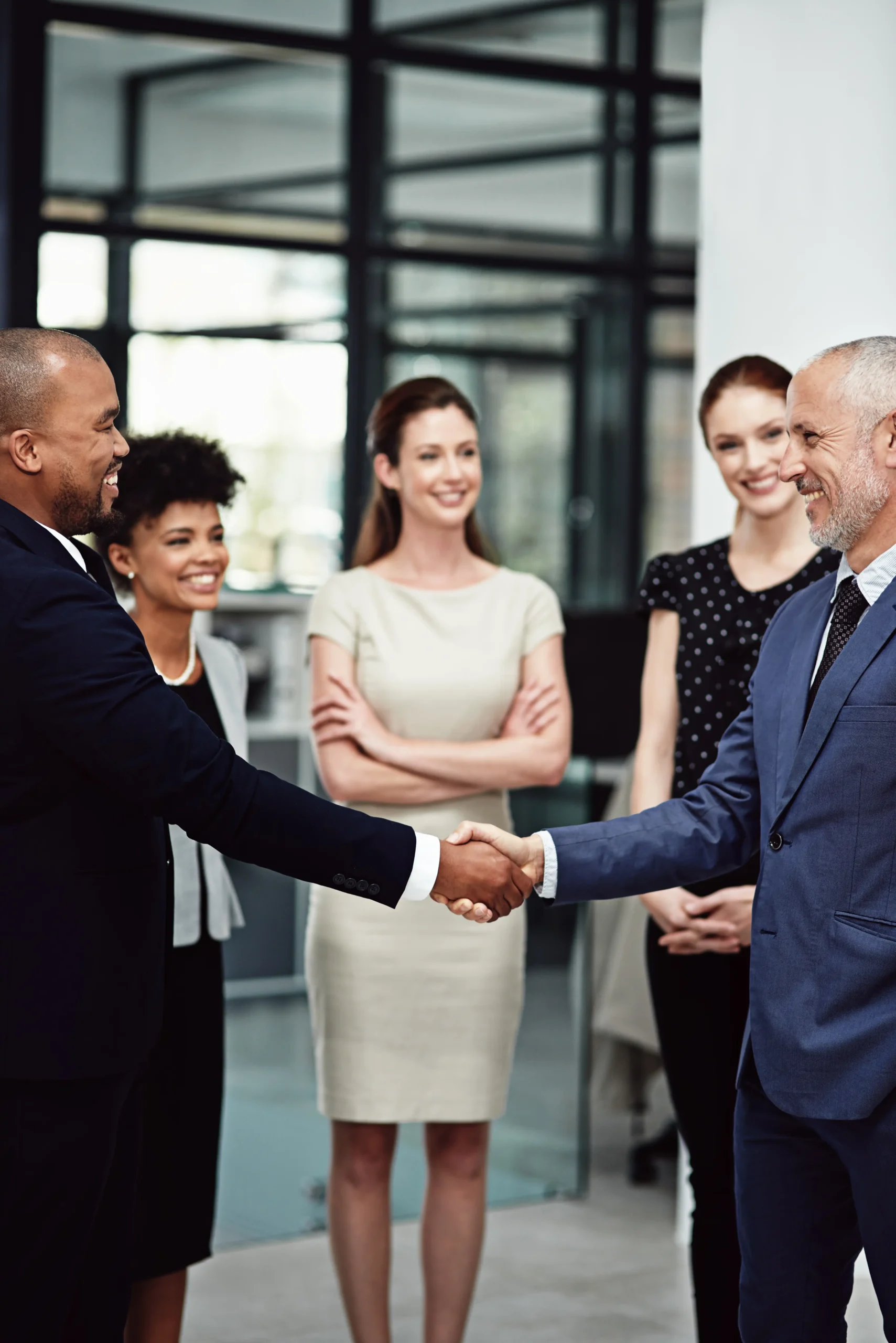 Colleagues resolving a workplace disagreement through discussion